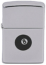 Load image into Gallery viewer, Zippo Lighter- Personalized Message for Billiards 8-Ball Pool Satin Z207

