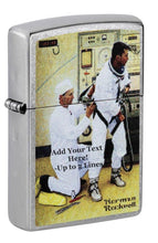 Load image into Gallery viewer, Zippo Lighter - Customized Message for Norman Rockwell Grissom and Young 48988
