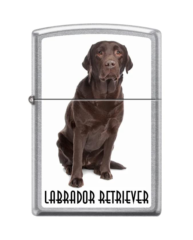 Zippo Lighter- Personalized Engrave Labrador Retriever #Z5371