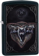Load image into Gallery viewer, Zippo Lighter- Personalized Engrave Wolf Wolves Wolves Triquetra #Z5176
