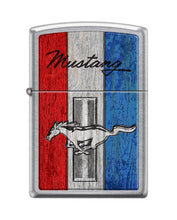 Load image into Gallery viewer, Zippo Lighter - Personalized Customize Message Engrave on Backside for Ford Design Zippo Lighter (Ford Mustang Ponny Z5552)

