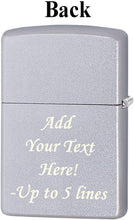 Load image into Gallery viewer, Zippo Lighter- Personalized Message Engrave RainbowZippo Windproof Lighter
