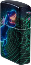 Load image into Gallery viewer, Zippo Lighter - Customized Message on Cyber Dino Glow in The Dark Pocket 46701
