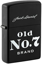 Load image into Gallery viewer, Zippo Lighter- Personalized Engrave for Jack Daniel&#39;s Design Black Matte 49823
