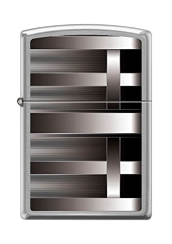 Zippo Lighter -Personalized Customize Message Engrave on Backside for Art Geometric Design Windproof Lighter