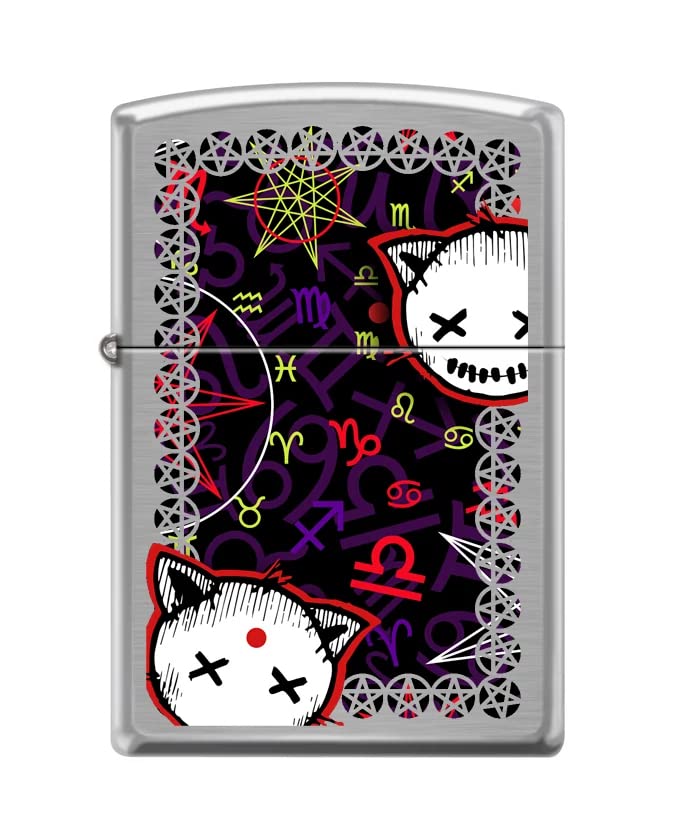 Zippo Lighter-Alien Space Star UFO Windproof Lighter (Astrological Z5413)