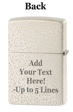 Load image into Gallery viewer, Zippo Lighter - Personalized Message Engraved on Backside for Fire Fighter Windproof Lighter (Skull 48552)
