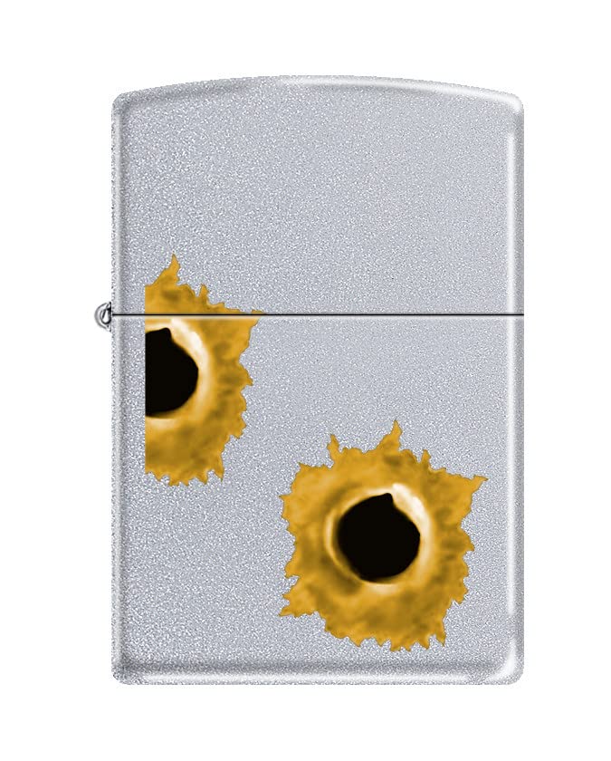 Zippo Lighter- Personalized Engrave for Barrett Smythe Bullet Holes #Z5343