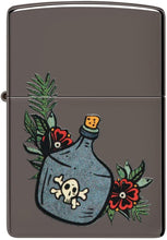 Load image into Gallery viewer, Zippo Lighter- Personalized Blossoms Flower Power Poison Jar and Roses 48409
