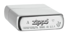 Load image into Gallery viewer, Zippo Lighter - Message Engraved Customized Armor Brushed Chrome #162
