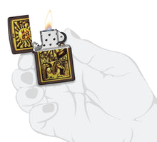 Load image into Gallery viewer, Zippo Lighter - Personalized Custom Message Engraved on Backside for Special Designs Windproof Lighter (The Sun of God 48452)
