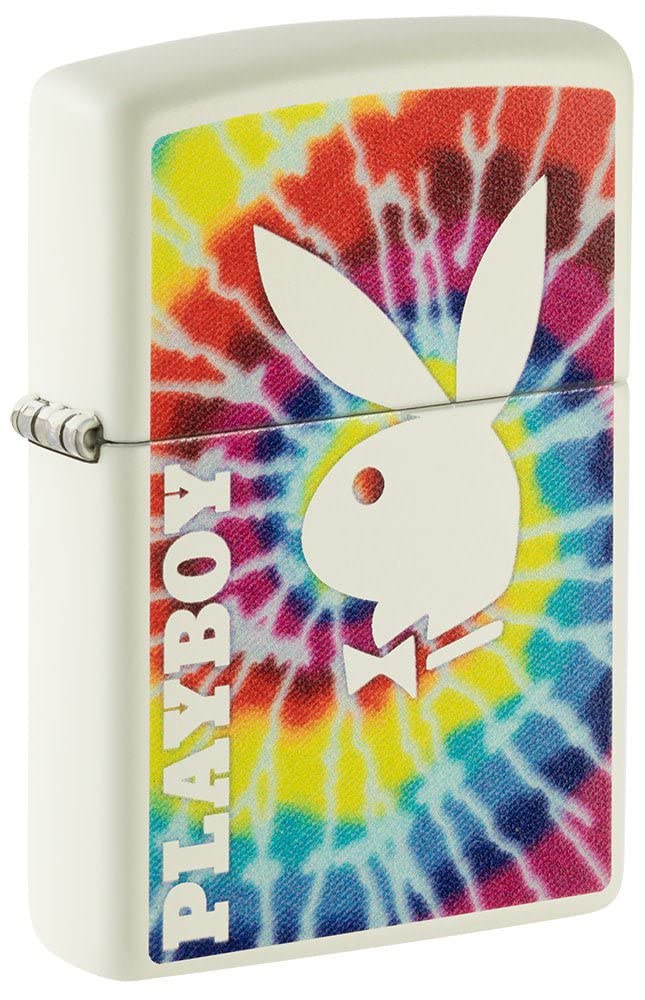 Zippo Lighter - Personalized Customize Message Engrave on Backside for Playboy Bunny (Glow-in-The-Dark 48373)