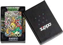 Load image into Gallery viewer, Zippo Lighter - Custom Message Engrave Crazy Collage, 540 Color - Matte 48394
