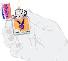 Load image into Gallery viewer, Zippo Lighter - Personalized Customize Message Engrave on Backside for Playboy Bunny (Clouds 48744)
