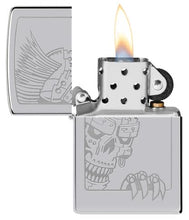 Load image into Gallery viewer, Zippo Lighter - Custom Engraved with Your Message for Lighter, Metal, Silver, One Size 46426
