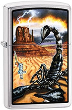 Load image into Gallery viewer, Zippo Lighter- Personalized Engrave Animal Design Scorpion Z501
