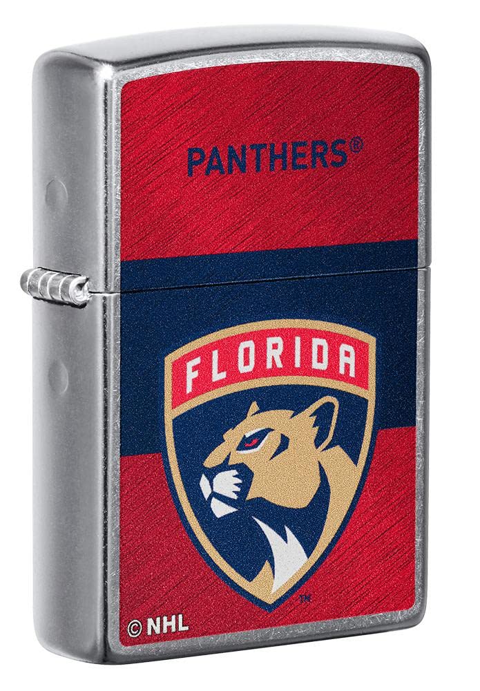 Zippo Lighter - Personalized Customize Message Engrave on Backside for Florida Panthers NHL Team 48040