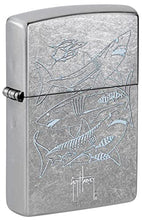 Load image into Gallery viewer, Zippo Lighter- Personalized Engrave Animals Nature Guy Harvey Shark #48595
