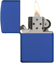 Load image into Gallery viewer, Zippo Lighter- Personalized Message Matte Colors Windproof Lighter Blue #229
