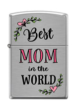 Load image into Gallery viewer, Zippo Lighter- Personalized Engrave for Best Mom in The World #Z5191
