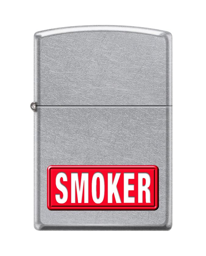 Zippo Lighter - Personalized Message Engraved on Backside Leaf Smoke Collection Windproof Lighter