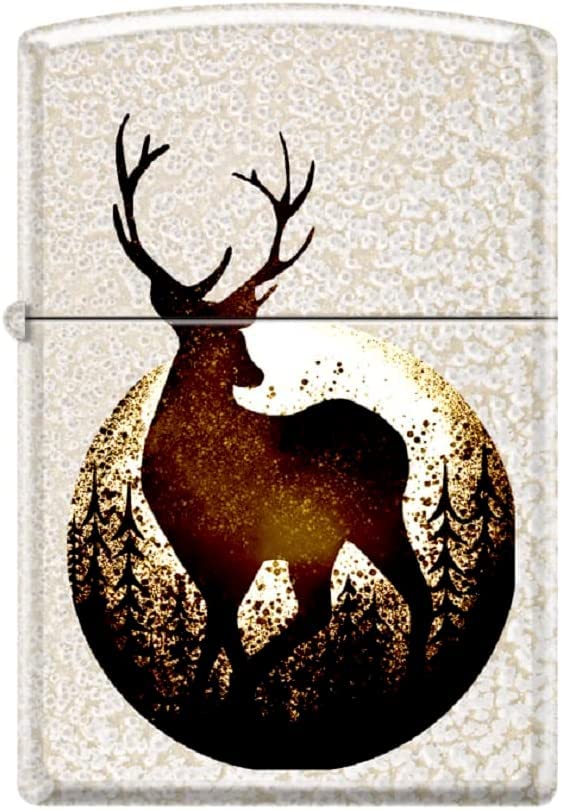 Zippo Lighter- Personalized Engrave Deer Animal Wildlife Nature Buck #Z5539