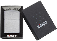 Load image into Gallery viewer, Zippo Lighter- Personalized Message Engrave Brushed Chrome Arch #24647
