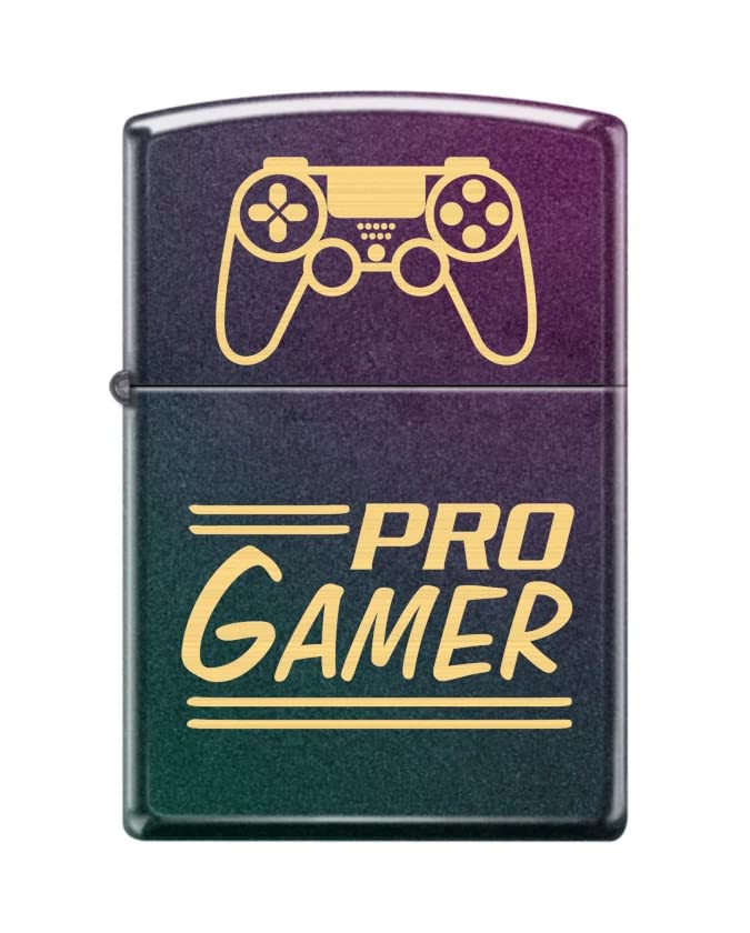 Zippo Lighter-Pro Gamer Controllers Iridescent Windproof Lighter Pro Gamer Z5464