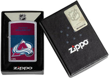 Load image into Gallery viewer, Zippo Lighter- Personalized Message for Colorado Avalanche NHL Team #48035
