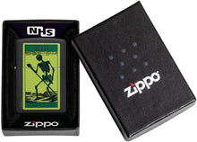 Load image into Gallery viewer, Zippo Creature Skeleton Black Matte Pocket Lighter
