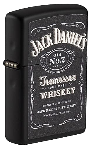 Zippo Lighter- Personalized Engrave for Jack Daniel's Texture Print #49281