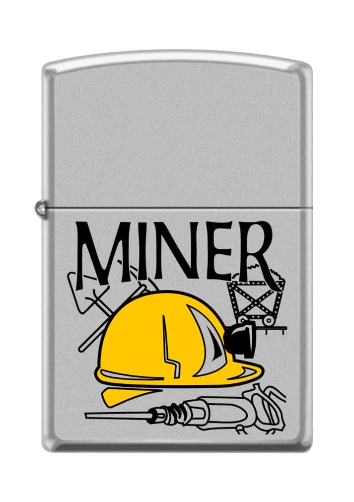Zippo Lighter- Personalized Tradesman Craftsman Specialist Miner Coal Z5202
