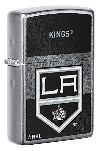 Zippo 2021 NHL LA Kings Street Chrome Pocket Lighter