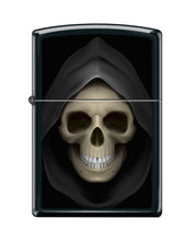 Load image into Gallery viewer, Zippo Lighter- Personalized Engrave Death Grim Reaper Black Matte #Z5479
