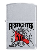 Load image into Gallery viewer, Zippo Lighter - Personalized Message Engraved on Backside for Tradesman or Craftsman Maintenance Worker Specialist (Firefighter #Z278)

