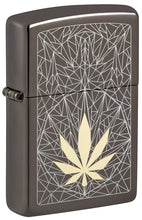 Load image into Gallery viewer, Zippo Lighter - Personalized Message Engraved on Backside Leaf Smoke Collection Windproof Lighter
