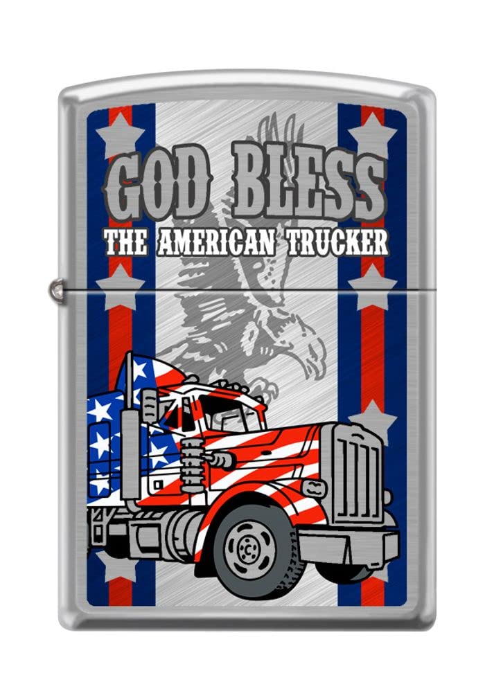 Zippo Lighter- Personalized Tradesman Craftsman American Truckers Z5196