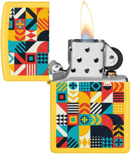 Load image into Gallery viewer, Zippo Lighter - Customized Message on Barn Quilt Sunflower Pocket Lighter 46586
