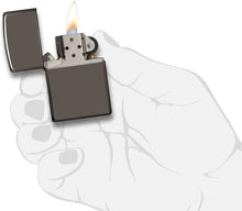 Load image into Gallery viewer, Zippo Lighter- Personalized Engrave Unique Colored Black Ice #150
