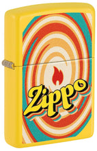 Load image into Gallery viewer, Zippo Lighter - Customized Message Swirls Design Sunflower Pocket Lighter 46570
