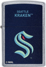 Load image into Gallery viewer, Zippo 2021 NHL Seattle-Kraken Street Chrome Pocket Lighter
