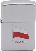 Load image into Gallery viewer, Zippo Lighter- Personalized Engrave World Country Map Flag Flag Poland Z199
