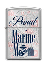 Load image into Gallery viewer, Zippo Lighter- Personalized Engrave for Marine Corps USMC Proud Mom #Z5130
