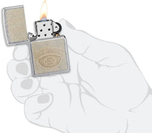 Load image into Gallery viewer, Zippo Jack Daniel&#39;s Logo Street Chrome Pocket Lighter
