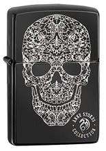 Load image into Gallery viewer, Zippo Lighter- Personalized Engrave Anne Stokes Skull Laser Design #49143
