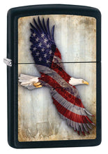 Load image into Gallery viewer, Zippo Lighter- Personalized Engrave Americana Eagle Prey USA Flag #Z5078
