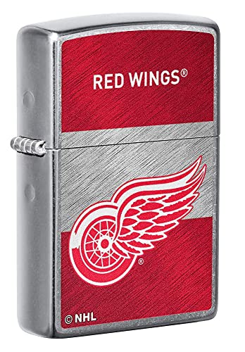 Zippo Lighter- Personalized Message Engrave for Detroit Red Wings NHL Team 48038
