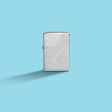 Load image into Gallery viewer, Zippo Lighter - Custom Engraved with Your Message - Which Way Design, Engraved - Satin Chrome 46481
