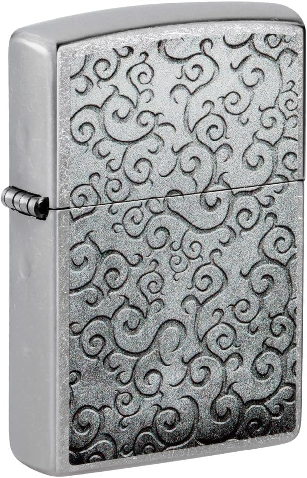 Zippo Lighter- Personalized Engrave Blossoms Flower Power Vines 48726