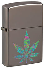 Load image into Gallery viewer, Zippo Lighter- Personalized Engrave for Leaf Designs Funky Leaf 48578
